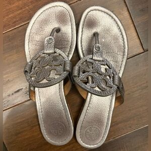 Tory Burch Miller Leather Sandals